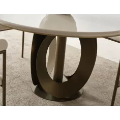 Masa dining rotunda YNA MESSI 2